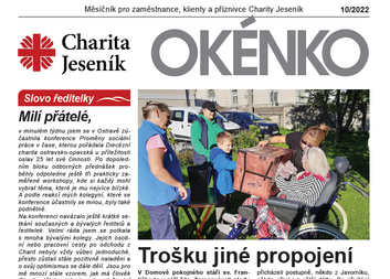 Říjnové Okénko nejen o stoletém výročí Charity