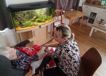 Zklidnění při Namasté