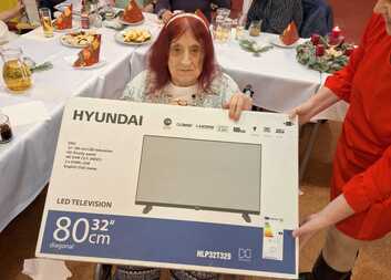 Ježíškova vnoučata vyčarovala seniorům šťastné úsměvy