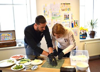 Sushi z rukou profesionála