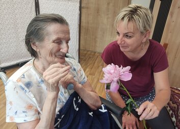 Smyslová aktivizace voněla květinami