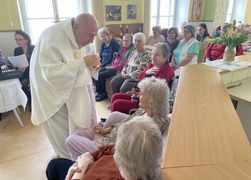 Svátek patronky sv. Anežky České oslavili společně s rodinami klientů 