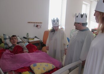 Uživatelé stacionáře si užili roli králů