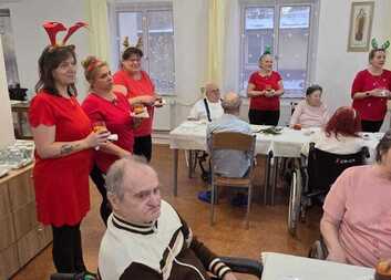 Štědrý den byl v domově opravdu štědrý