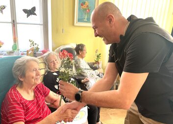 Ženy v domově oslavily svůj den