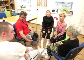 Ponožkový den ve stacionáři 